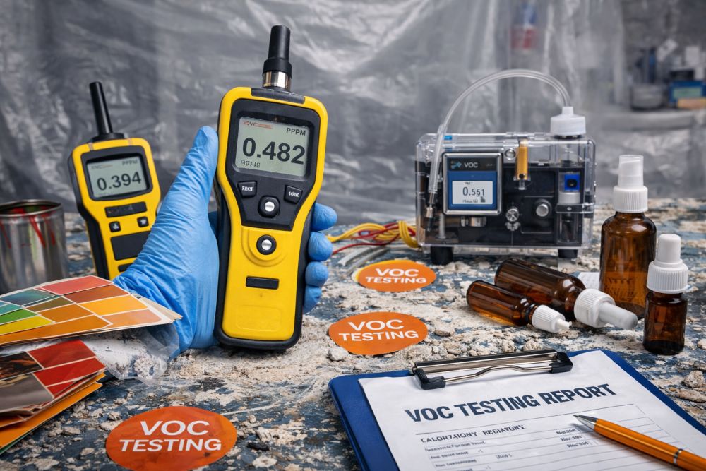 VOC Testing After Renovation or Moving Into a New Home